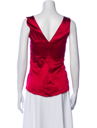 Dolce & Gabbana V-Neck Sleeveless Top