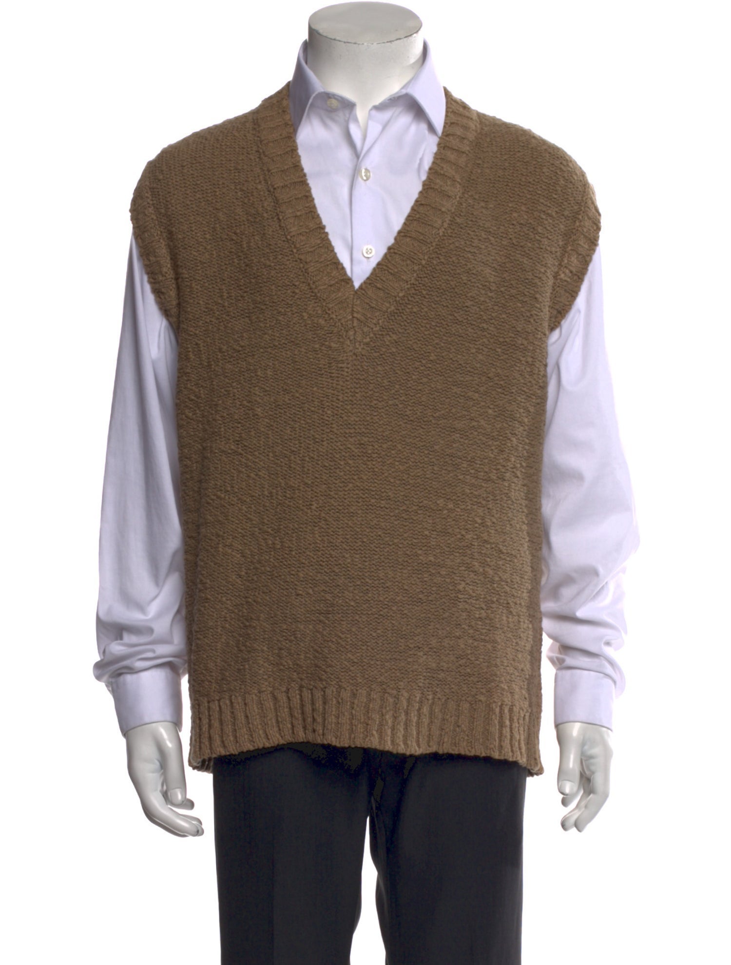 Dolce & Gabbana V-Neck Sleeveless Sweater Vest w/ Tags