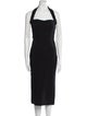 Dolce & Gabbana Halterneck Midi Length Dress
