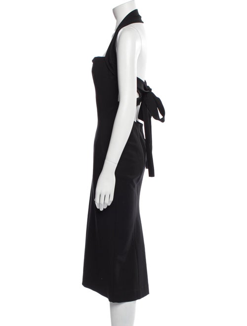 Dolce & Gabbana Halterneck Midi Length Dress