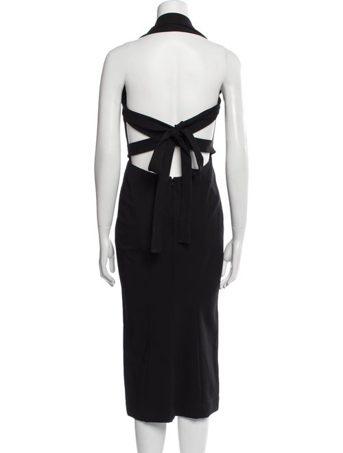 Dolce & Gabbana Halterneck Midi Length Dress