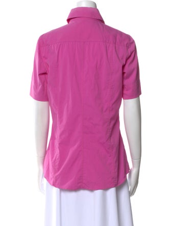 Dolce & Gabbana Short Sleeve Button-Up Top