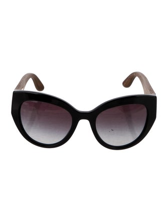 Dolce & Gabbana Cat-Eye Gradient Sunglasses