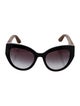 Dolce & Gabbana Cat-Eye Gradient Sunglasses