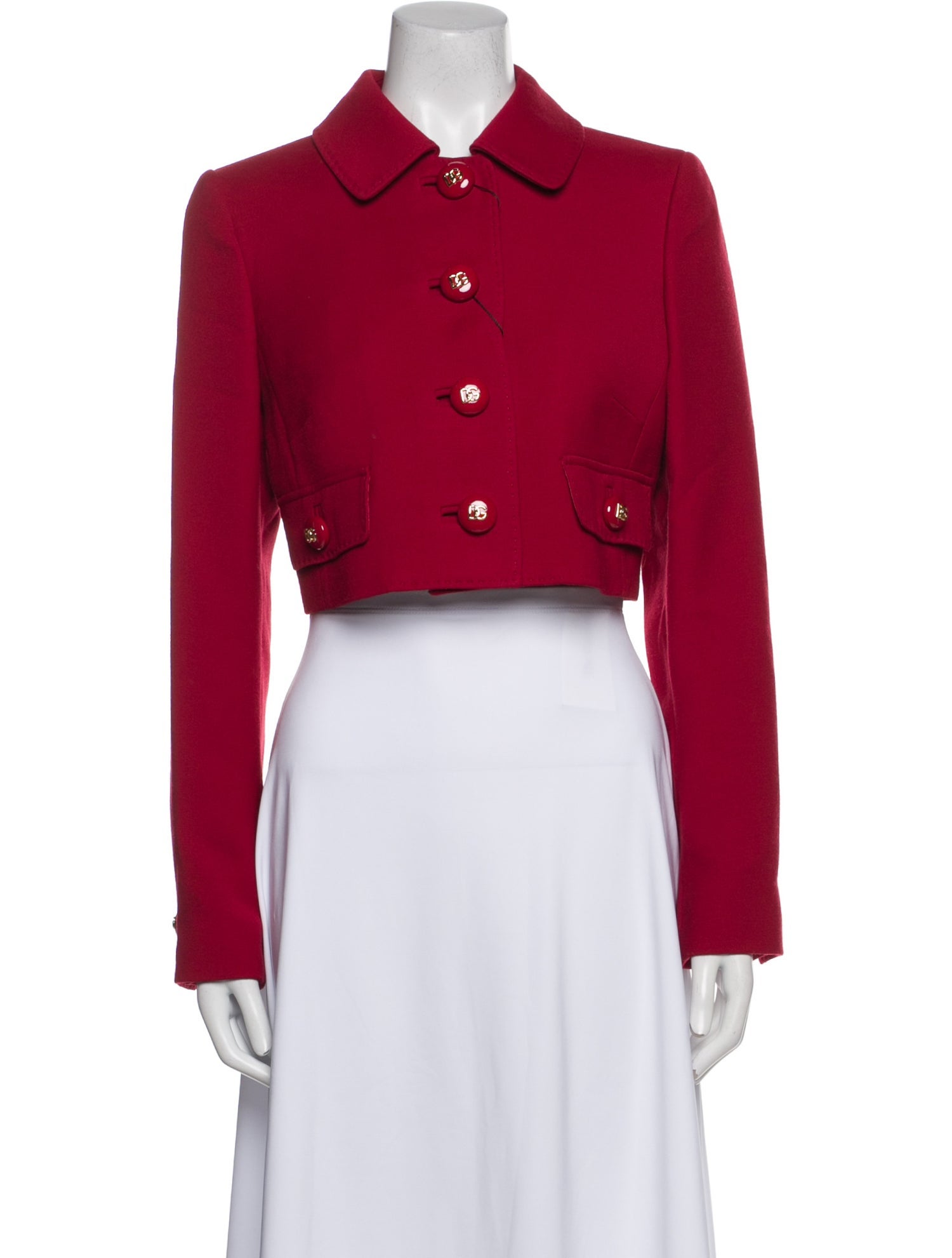 Dolce & Gabbana Virgin Wool Bolero w/ Tags