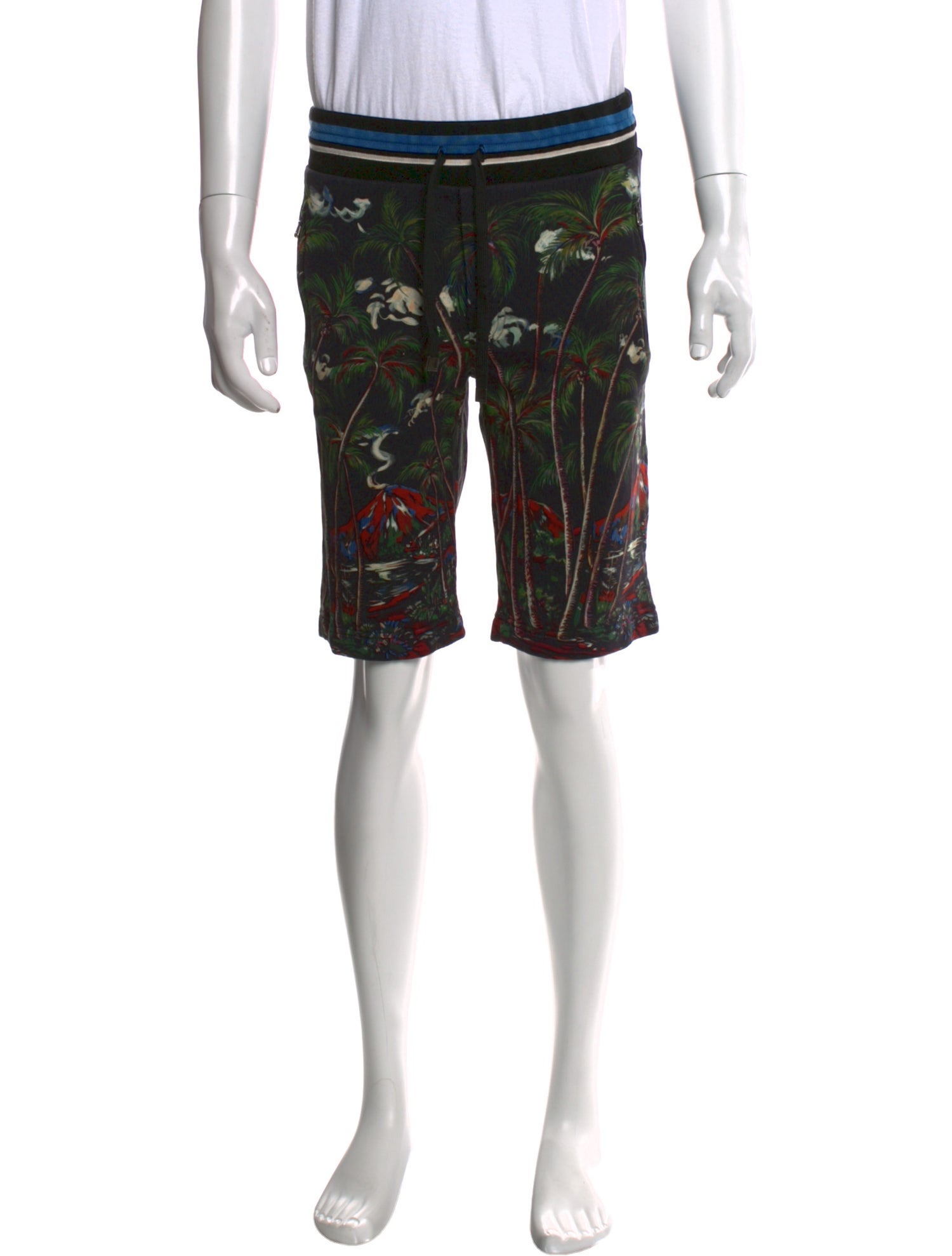 Dolce & Gabbana Printed Jogger Shorts
