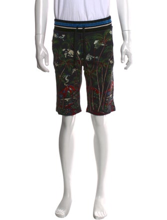 Dolce & Gabbana Printed Jogger Shorts