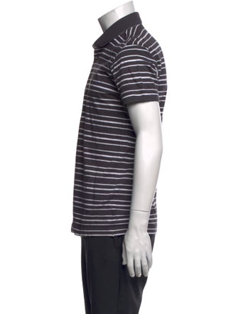 Dolce & Gabbana Striped Collar Polo Shirt