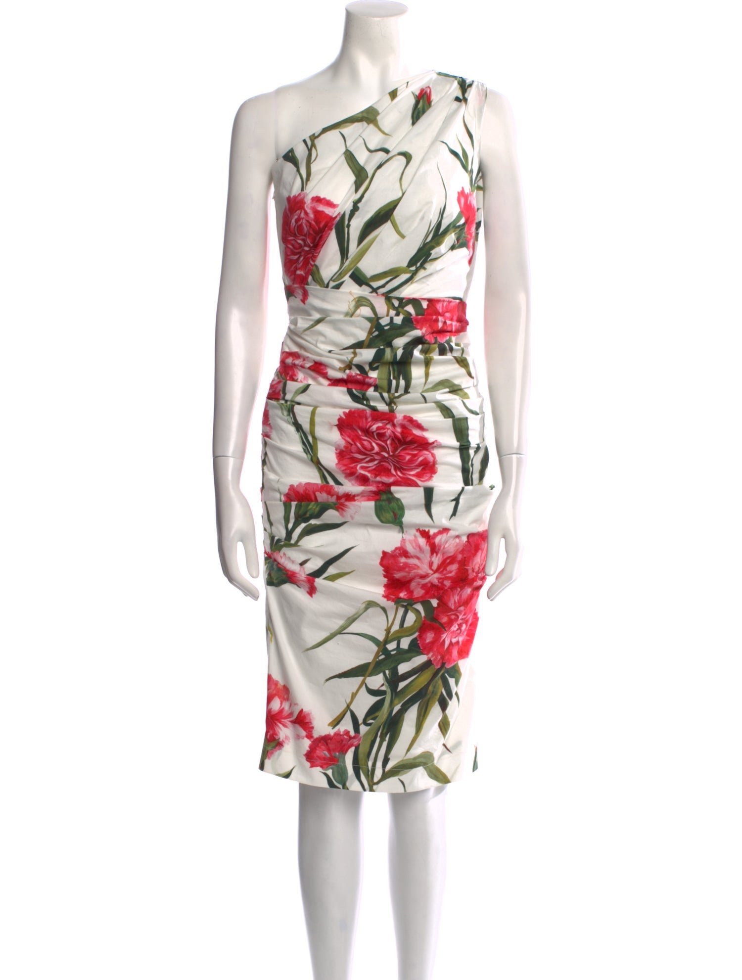Dolce & Gabbana Floral Print Mini Dress