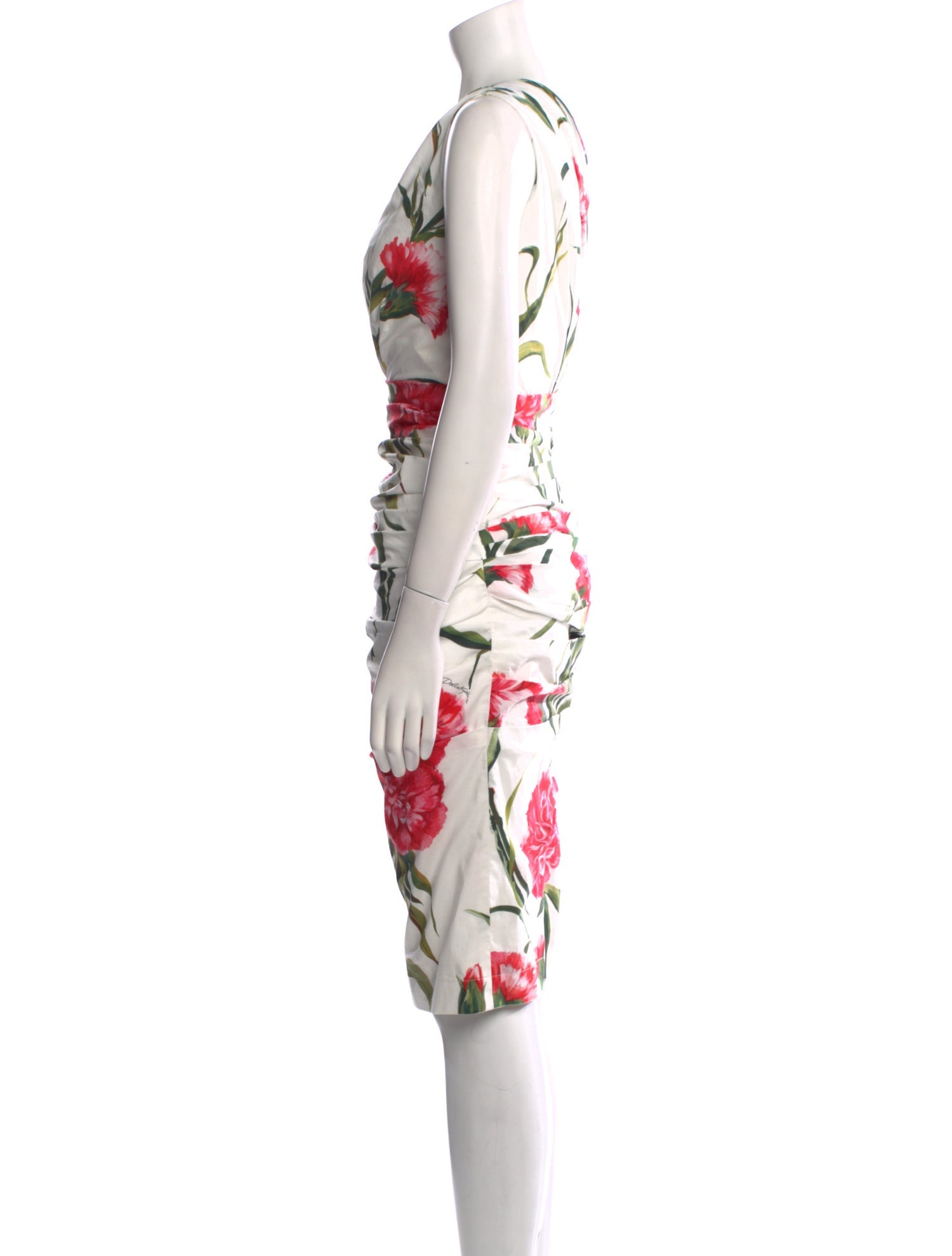 Dolce & Gabbana Floral Print Mini Dress