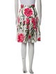 Dolce & Gabbana Floral Print Knee-Length Skirt