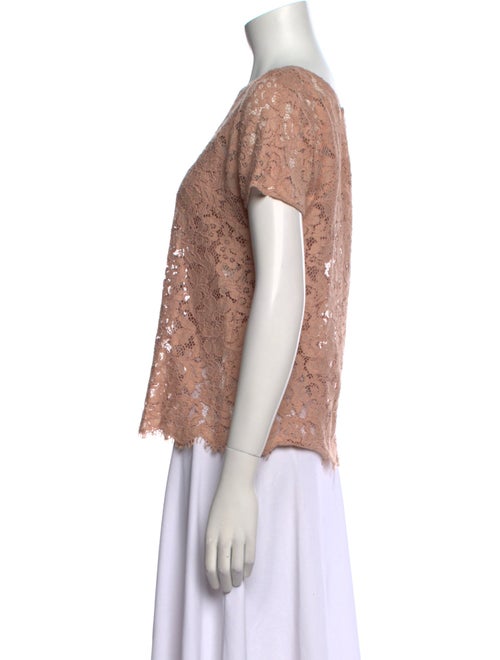 Dolce & Gabbana Bateau Neckline Short Sleeve Top