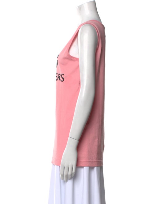 Dolce & Gabbana Graphic Print Scoop Neck Top