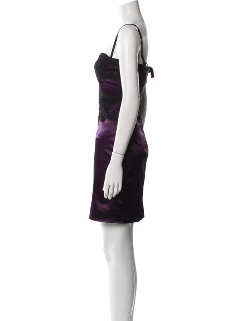 Dolce & Gabbana Square Neckline Mini Dress