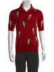 Dolce & Gabbana Silk Printed Polo Shirt