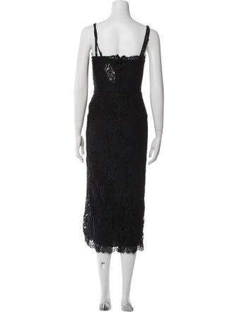 Dolce & Gabbana Lace Midi Length Dress