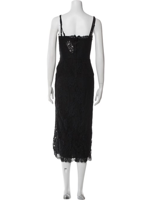 Dolce & Gabbana Lace Midi Length Dress