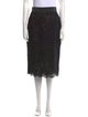 Dolce & Gabbana Lace Pattern Knee-Length Skirt