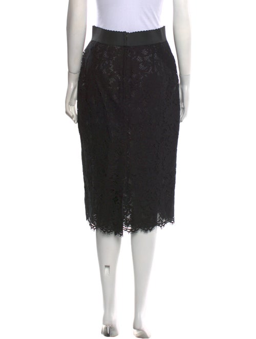 Dolce & Gabbana Lace Pattern Knee-Length Skirt