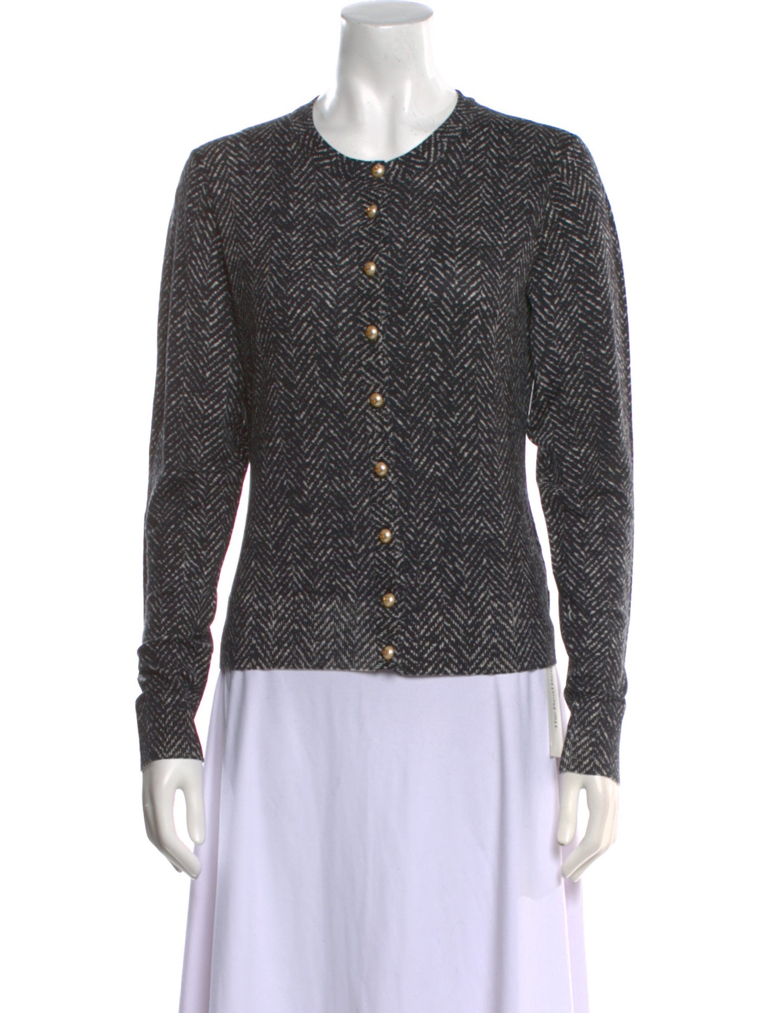 Dolce & Gabbana Virgin Wool Crew Neck Sweater