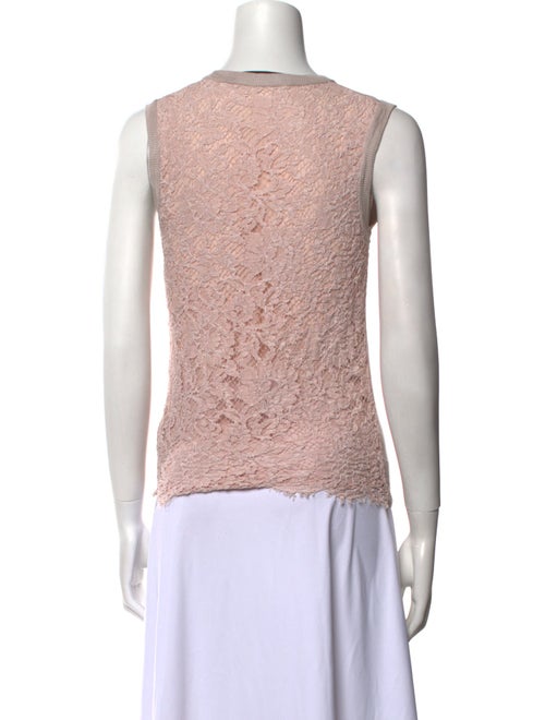 Dolce & Gabbana Silk Crew Neck Top