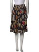 Dolce & Gabbana Floral Print Knee-Length Skirt