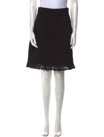 Dolce & Gabbana Wool Knee-Length Skirt