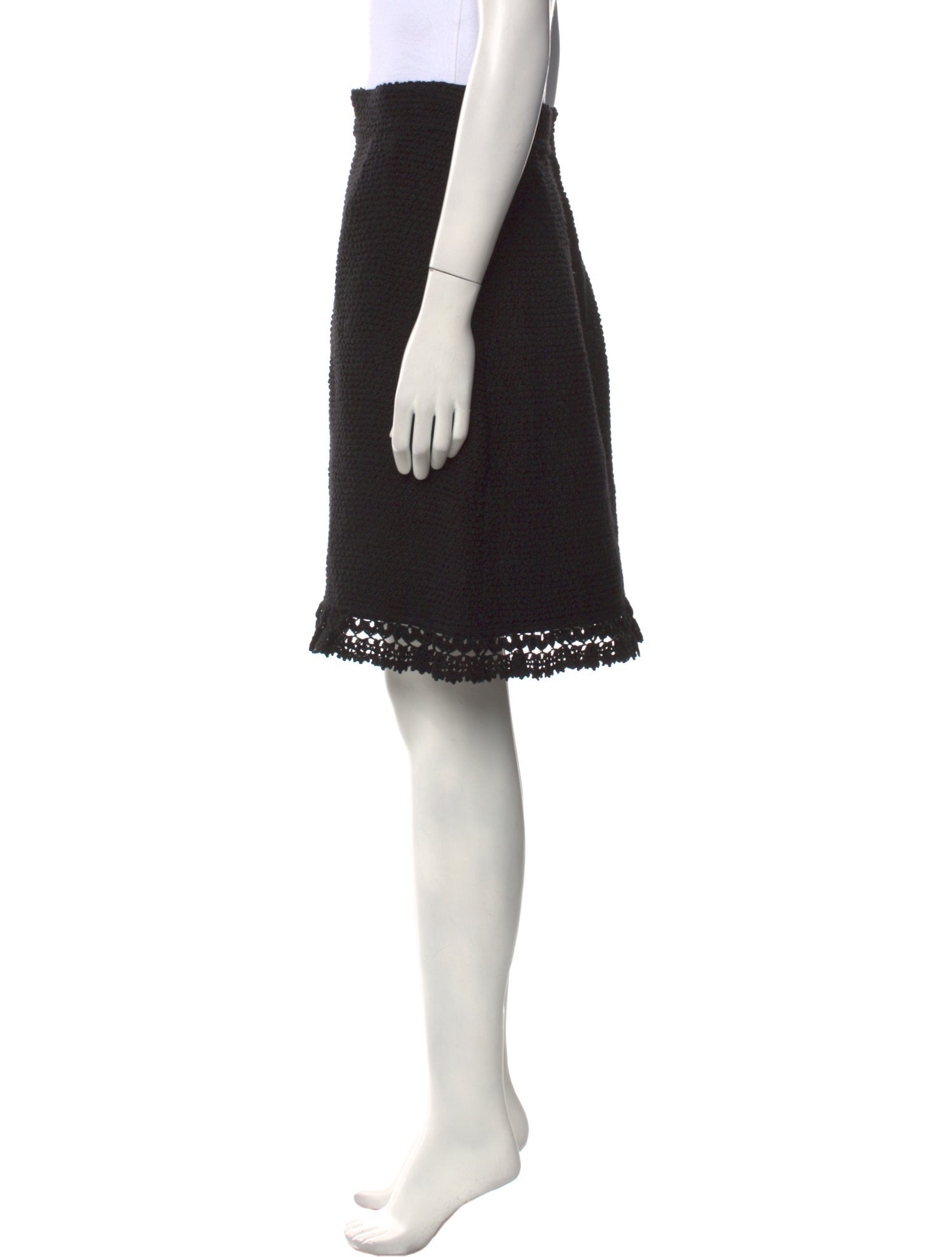 Dolce & Gabbana Wool Knee-Length Skirt