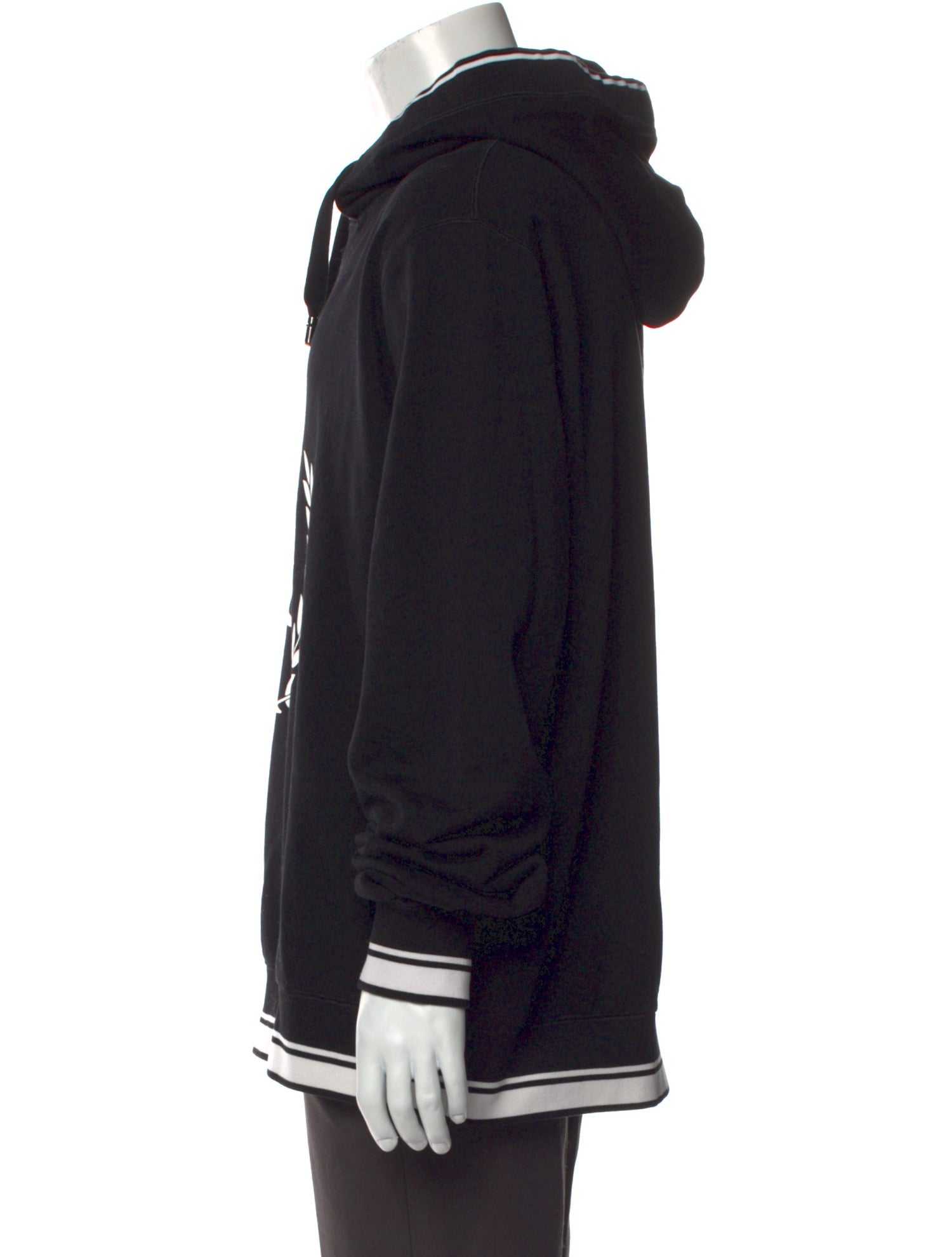 Dolce & Gabbana Graphic Print Crew Neck Hoodie