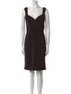 Dolce & Gabbana Wool Knee-Length Dress