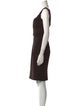 Dolce & Gabbana Wool Knee-Length Dress