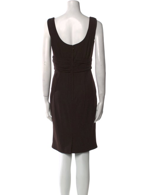 Dolce & Gabbana Wool Knee-Length Dress