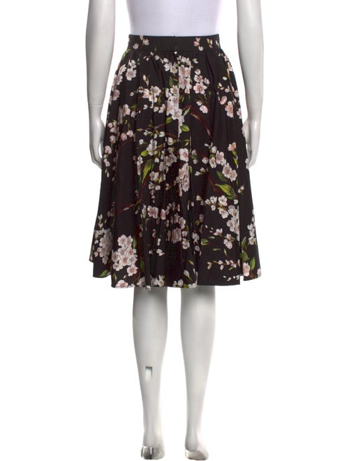 Dolce & Gabbana Floral Print Knee-Length Skirt