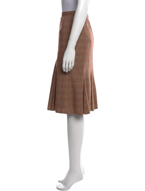 Dolce & Gabbana Virgin Wool Knee-Length Skirt