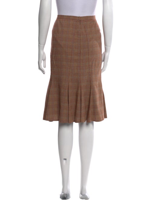 Dolce & Gabbana Virgin Wool Knee-Length Skirt