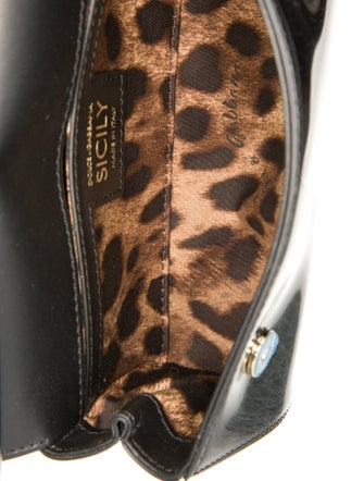 Dolce & Gabbana Patent Leather Top Handle Bag