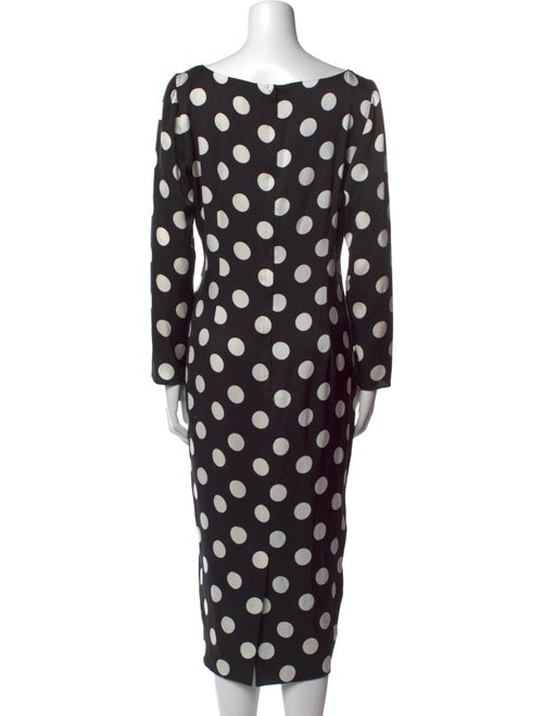 Dolce & Gabbana Silk Midi Length Dress