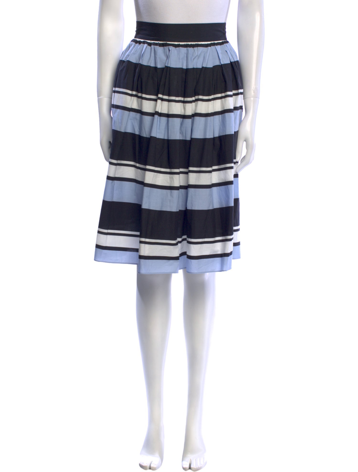 Dolce & Gabbana Striped Knee-Length Skirt