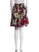 Dolce & Gabbana Floral Print Knee-Length Skirt