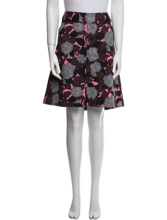 Dolce & Gabbana Floral Print Knee-Length Skirt
