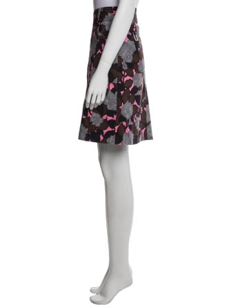 Dolce & Gabbana Floral Print Knee-Length Skirt