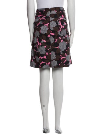 Dolce & Gabbana Floral Print Knee-Length Skirt