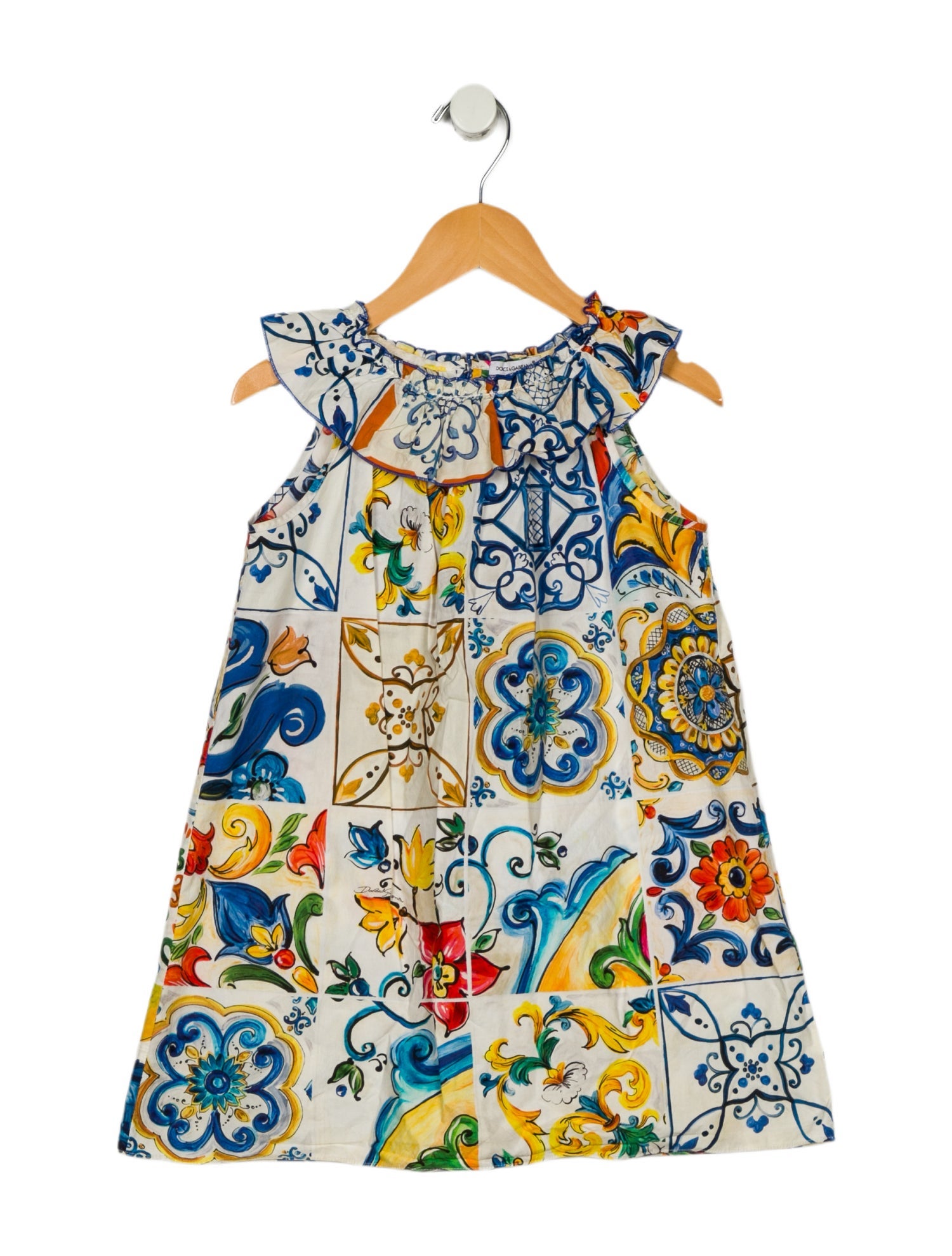 Dolce & Gabbana Girls' Sleeveless Dress