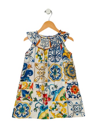 Dolce & Gabbana Girls' Sleeveless Dress