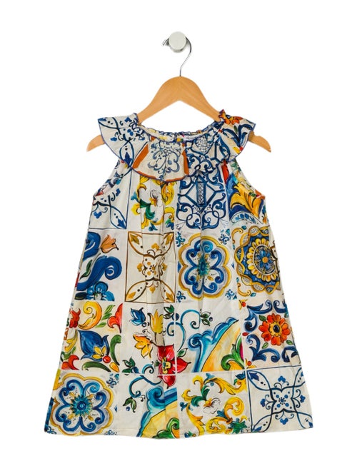 Dolce & Gabbana Girls' Sleeveless Dress