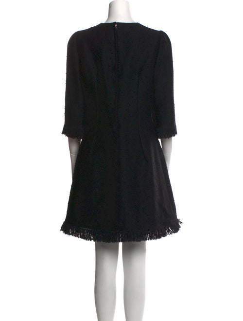 Dolce & Gabbana Virgin Wool Mini Dress