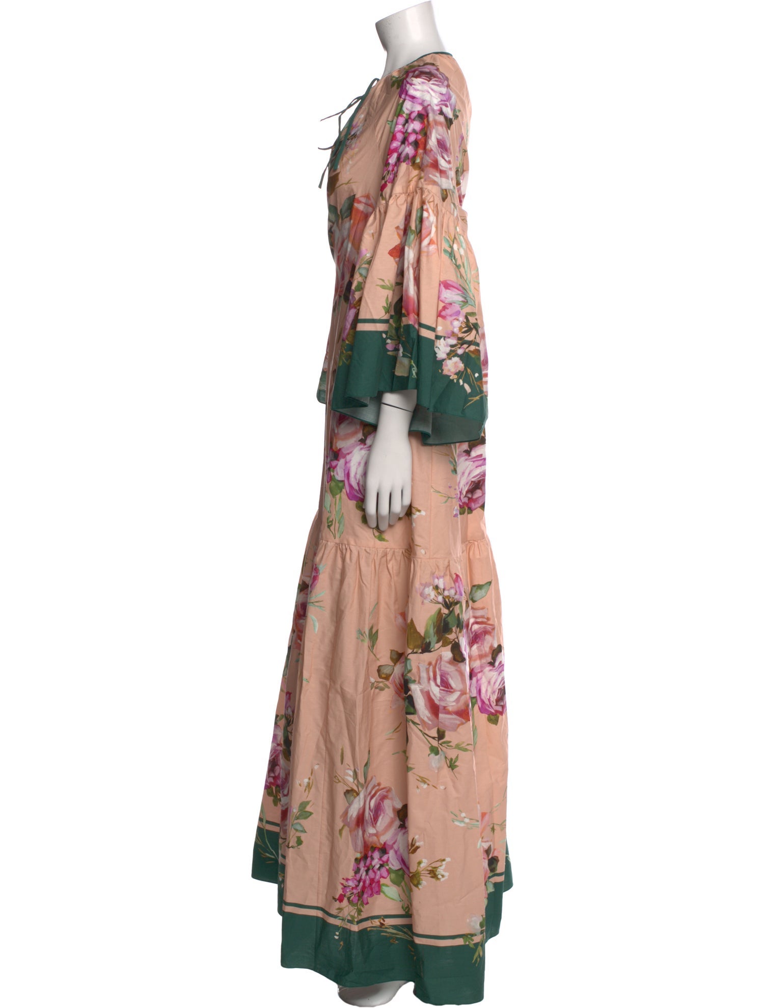 Dolce & Gabbana Floral Print Long Dress w/ Tags