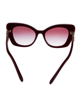Dolce & Gabbana Cat-Eye Gradient Sunglasses