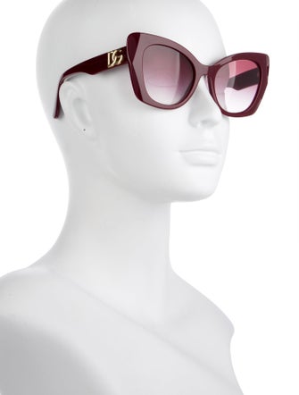 Dolce & Gabbana Cat-Eye Gradient Sunglasses