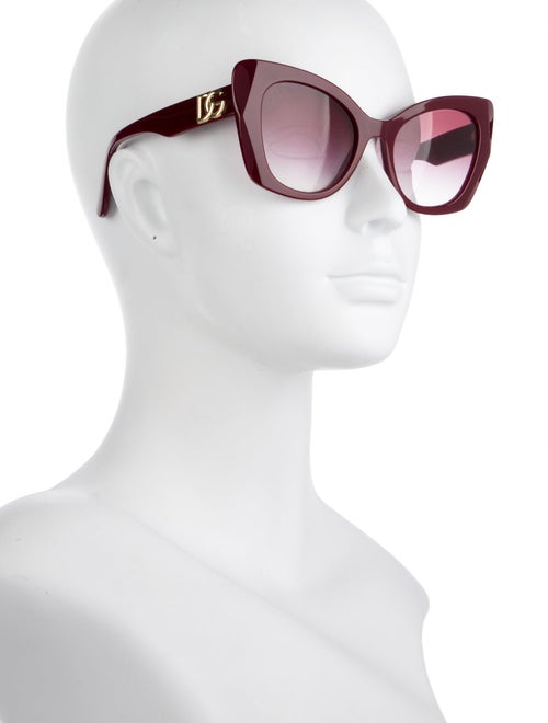 Dolce & Gabbana Cat-Eye Gradient Sunglasses